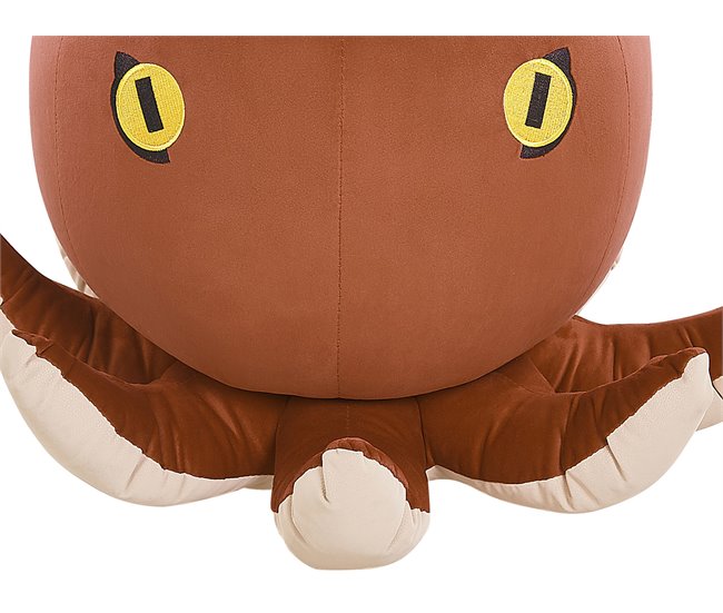 Beliani Pufe animal OCTOPUS Dourado