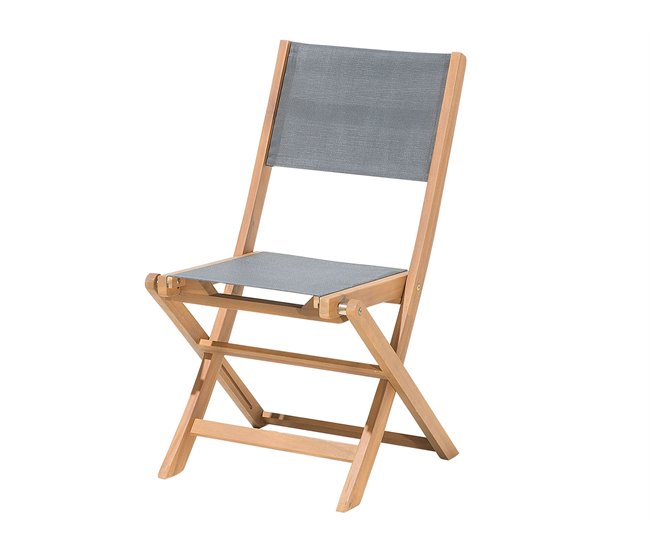 Beliani Conjunto de comedor CESANA Castanho