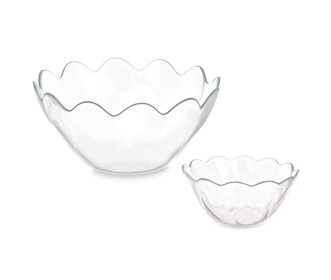Conjunto de Tigelas Hasir Transparente