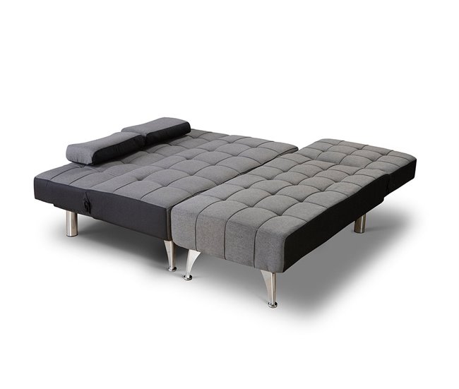 Sofá-cama Chaise Longue XS Preto