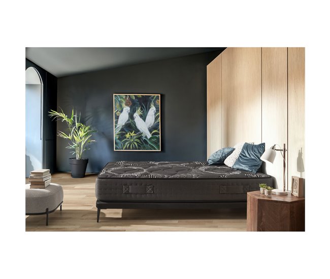 Colchão de molas ensacadas IKON SLEEP BLACKREST VISCO HYBRID 