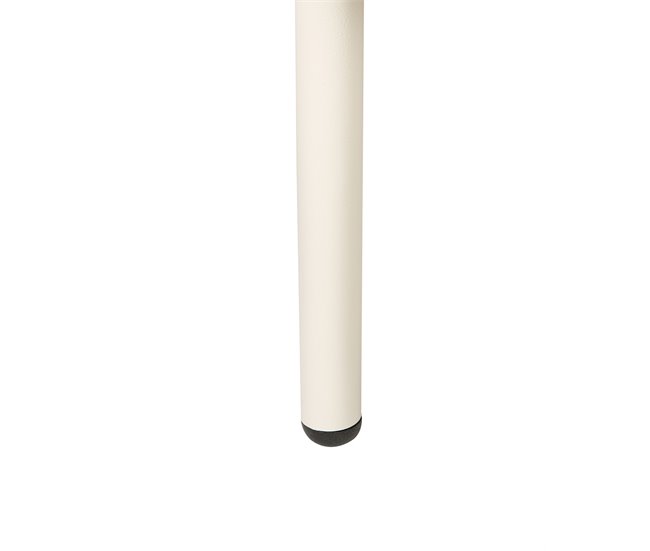 Beliani Cadeira de jardim SENISE Branco/cinza