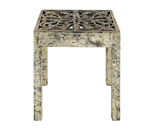Beliani Mesa de apoio PALASI Dourado
