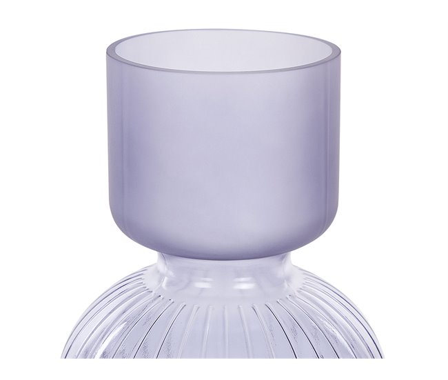 Beliani Jarro de flores THETIDIO Lavanda