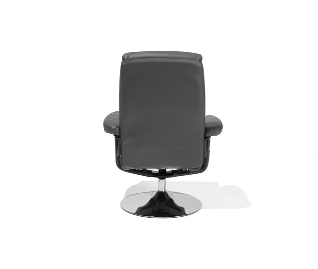 Beliani Cadeira de massagem LEGEND Cinza