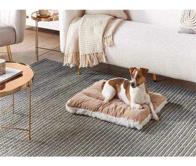 Beliani Cama para animais de estimação ERGANI Bege