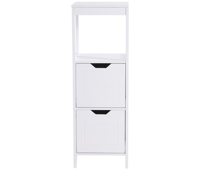 Armário de banheiro Placa de MDF kleankin, casa - casa de banho 30 Branco