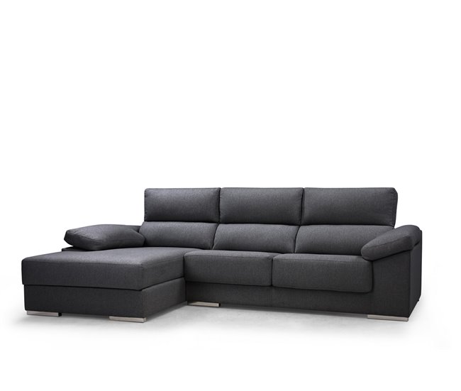 Chaise longue NOEMI Antracite
