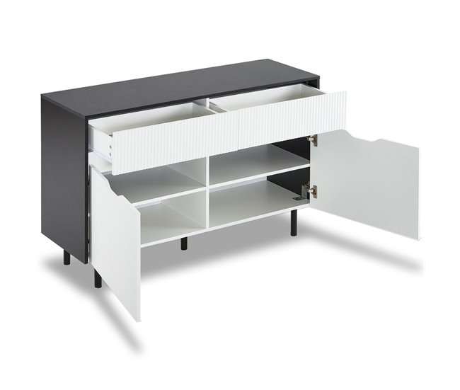 Aparadores Branco/ Preto