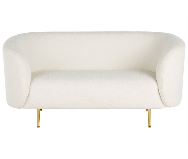 Beliani Conjunto de sofás LOEN Branco