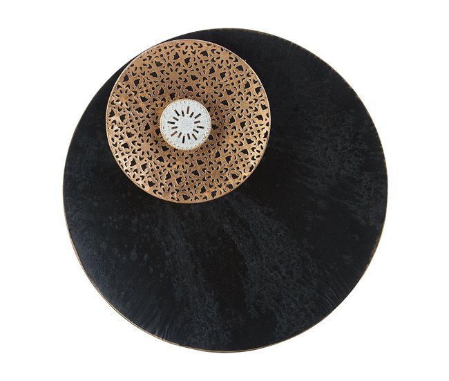 Beliani Decoração de parede RUBIDIUM Preto