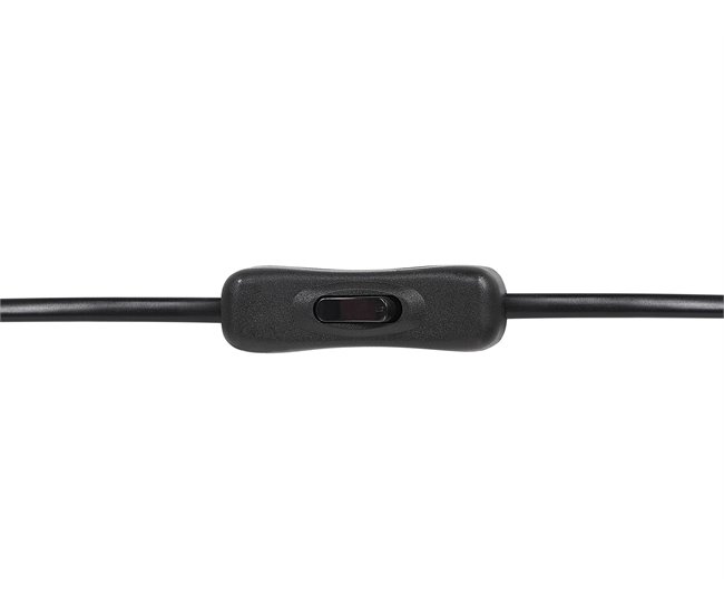 Beliani Candeeiro de mesa BALDWIN Preto