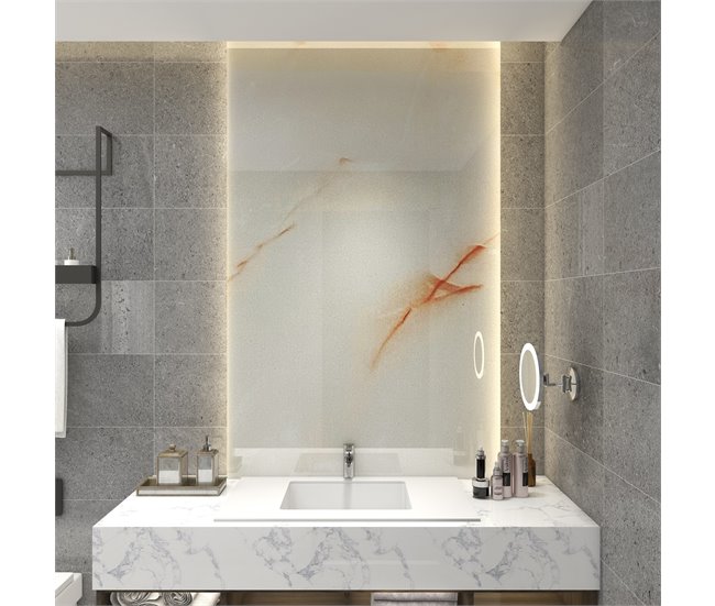 Revestimento de parede Bladel 16 painéis PVC Mostarda