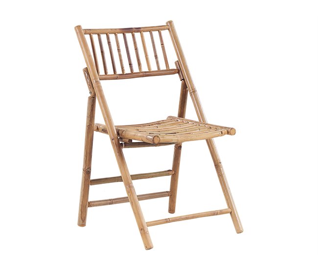 Beliani Conjunto de balcón SAVELLETRI Branco/ Bege
