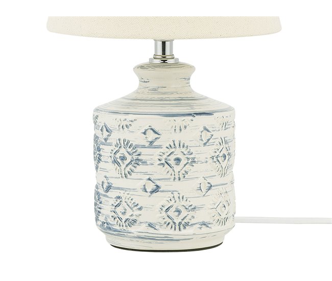 Beliani Candeeiro de mesa ROSANNA Bege