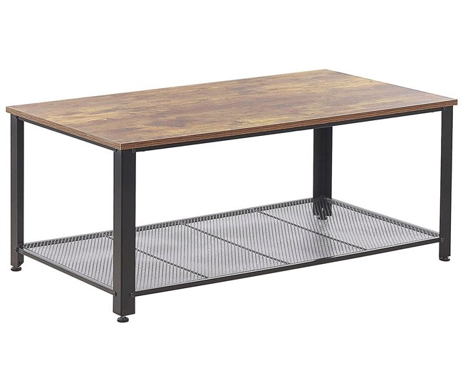 Beliani Mesa de jantar AVIS 60x106 Castanho
