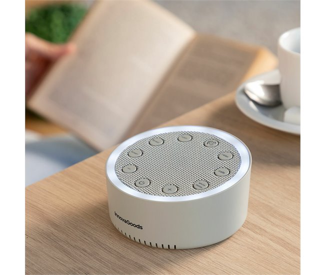 Máquina de ruído para dormir Cinza
