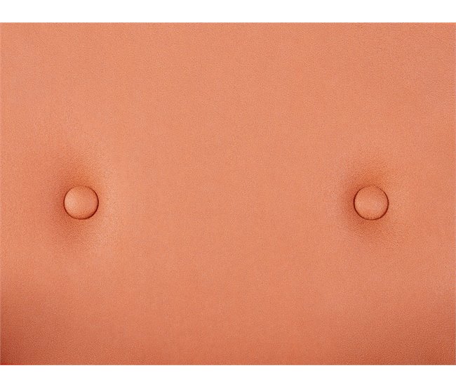 Beliani Silla de oficina PAWNEE Laranja