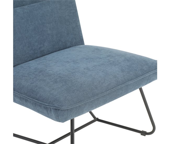 Cadeirão decorativo LEO Azul