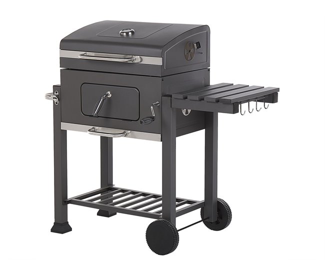 Beliani Barbacoa de carbón PAVLOF Cinza