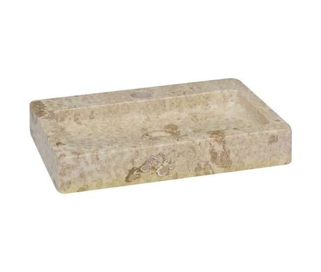 Lavatório - Lavabo - Pia de banheiro de parede Creme