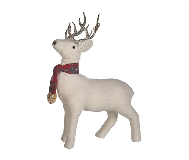 Beliani Acessório decorativo MUSTOLA Branco