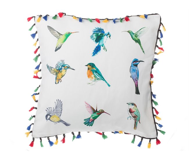 Beliani Cojín decorativo MALLOW Multicor