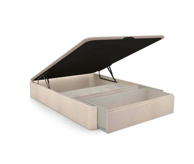 Sommier rebatível luxo S-Max 3D 135x190 Bege