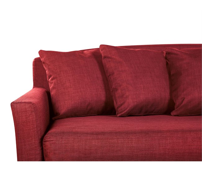 Beliani Capa de sofá GILJA bezug Vermelho
