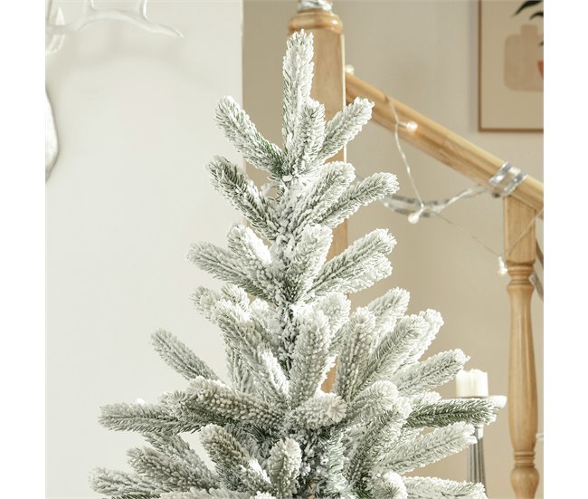 Árvore de Natal PVC, PE, Metal HOMCOM, casa - natal Multicor