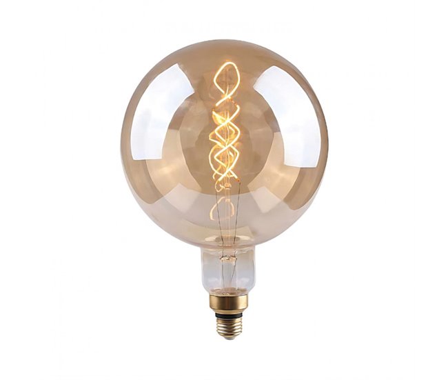 Lâmpada LED Globo Gigante 7hSevenOn Vintage Amarelo