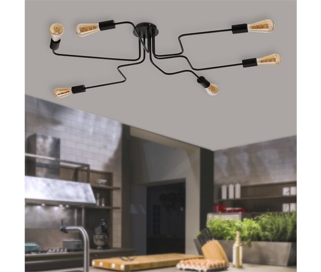 Aplique DEDALO marca ONLI LIGHTING Preto