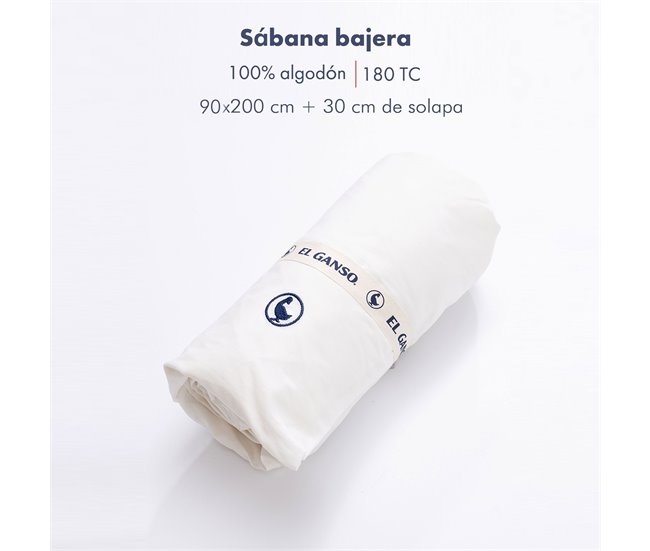 Lençol-capa 100%Algodão 180TC El Ganso 