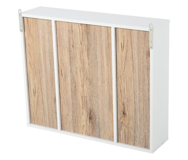 Armário com Espelho MDF, Painel de partículas HOMCOM 60 Multicor