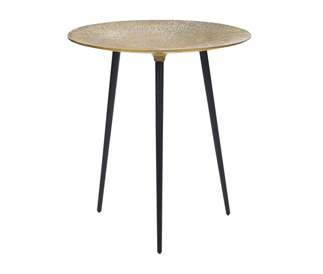 Beliani Mesa auxiliar WAIPU Dourado