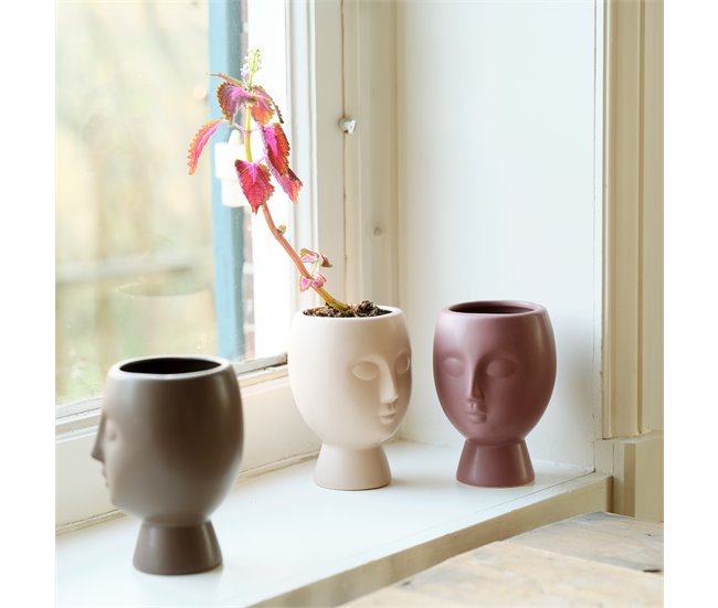 Vaso decorativo CARAS sortido marca DECORIS Multicor