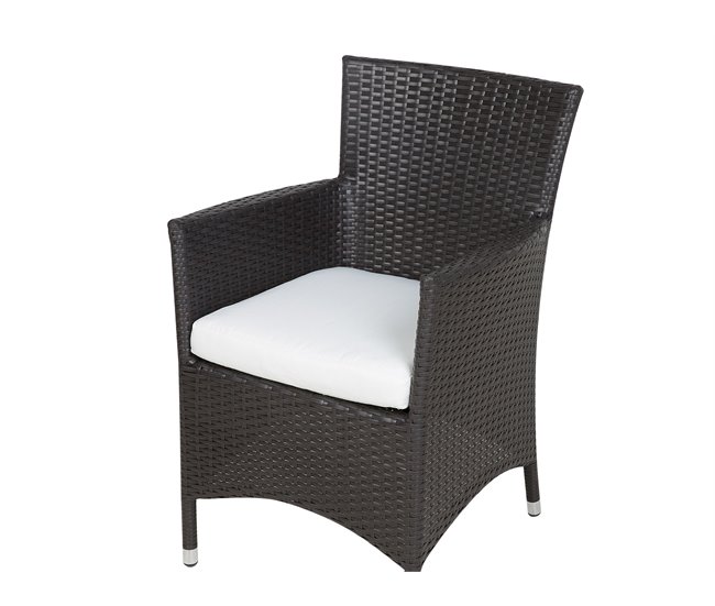 Beliani Cadeira de jardim ITALY Branco