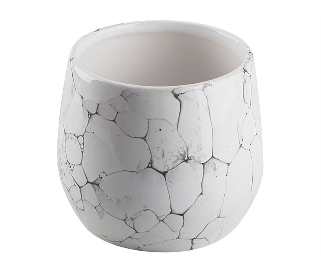Beliani Conjunto de accesorios de baño CALLELA Branco/ Bege
