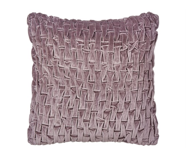 Beliani Almofada decorativa CHIRITA 45x45 Lavanda