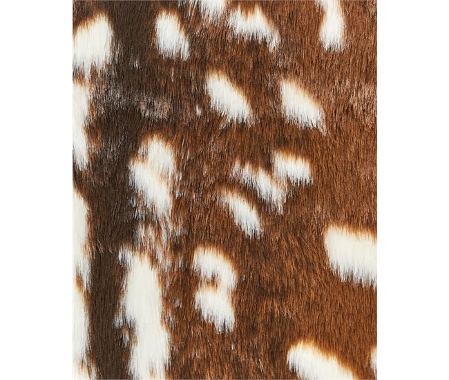 Beliani Decoração em pele de ovelha KNOLL 130x170 Castanho