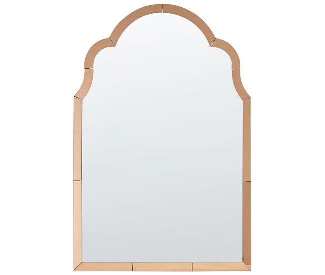Beliani Espelho NORVILLE 60x2 Cobre