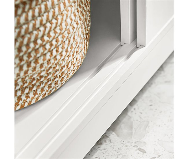 Armário debaixo do lavatório FRG128-SG SoBuy 60 Branco