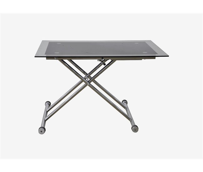 Mesa de centro elevável GLOSS preto Preto