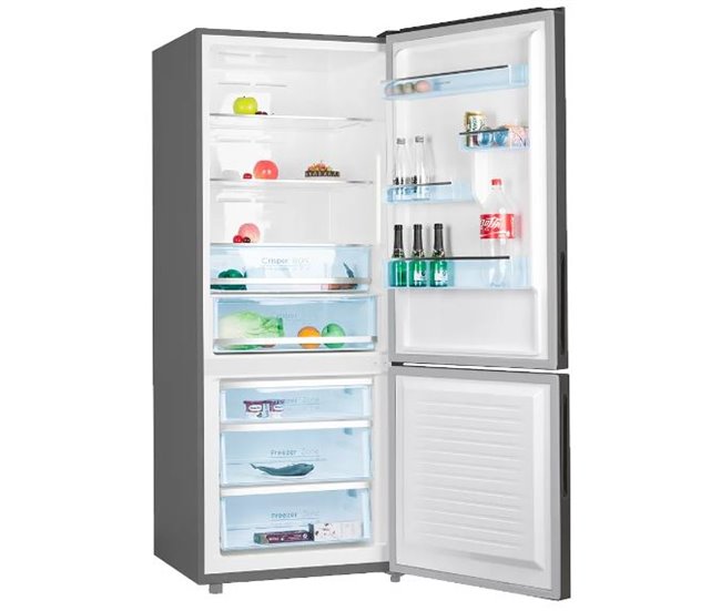 Infiniton FGC-78XA Frigorífico combinado, 432 l Inoxidavel