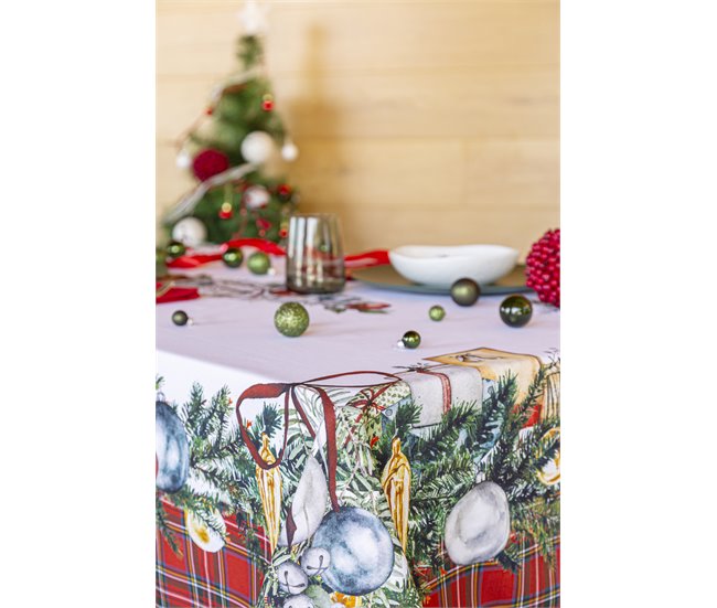 PRESENTES DE NATAL PARA TOALHAS DE MESA Branco