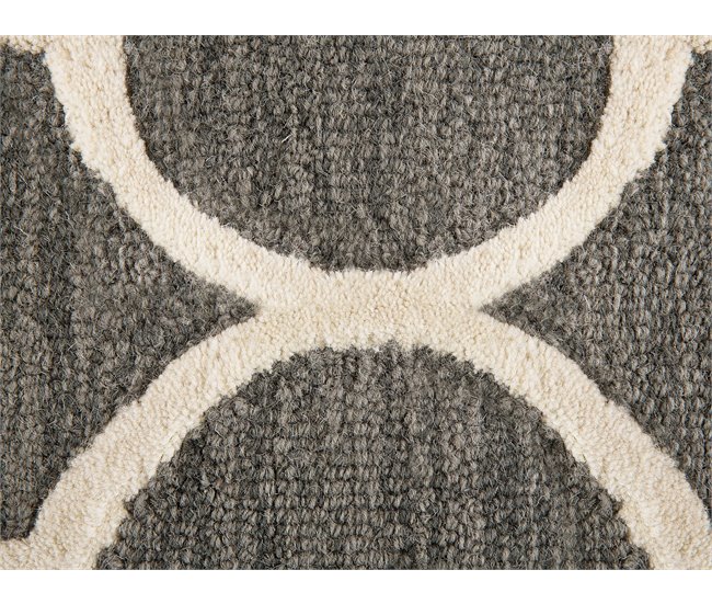 Beliani Pelos curtos YALOVA 160x230 Cinza