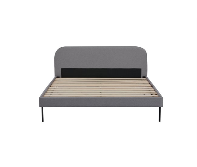 Cama STAR 150x190 cm cor cinza Cinza