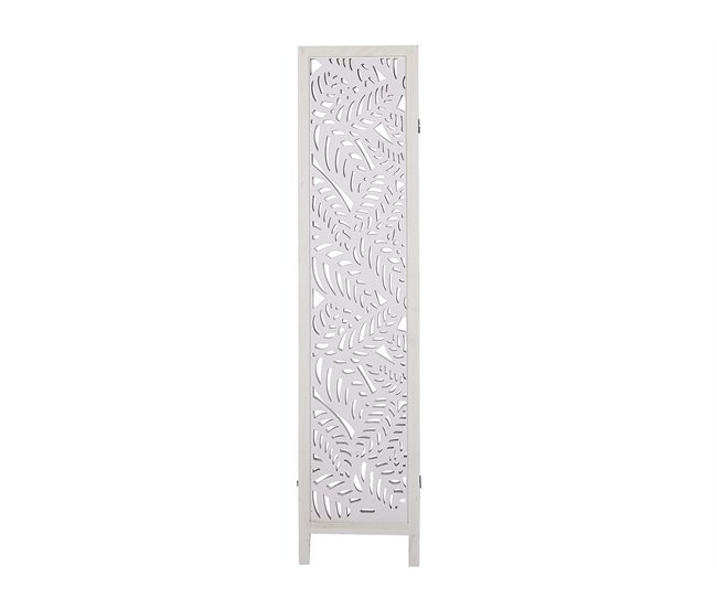 Beliani Biombo dobrável MELAGO Branco