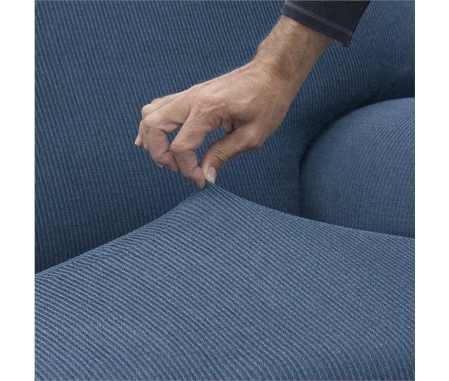 Capa do Sofá Romeo 1 lugar Azul