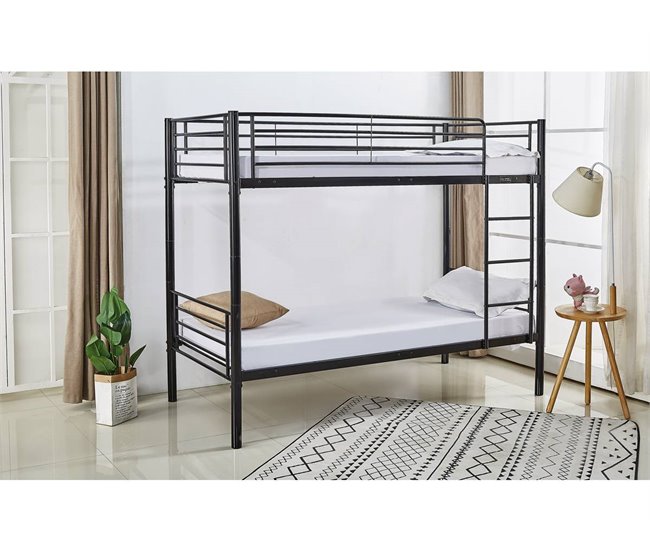 Beliche «ADAM»  em metal 97x200 Preto